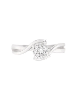 Anillo de compromiso 14 k Vane diamante Anillo de compromiso 14 k Vane diamante