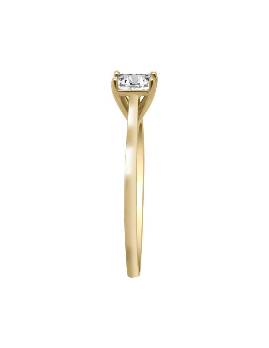Anillo de compromiso 14 k Kaela diamante 4
