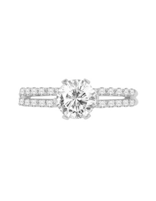 Anillo de compromiso 14 k Ivy diamante Anillo de compromiso 14 k Ivy diamante