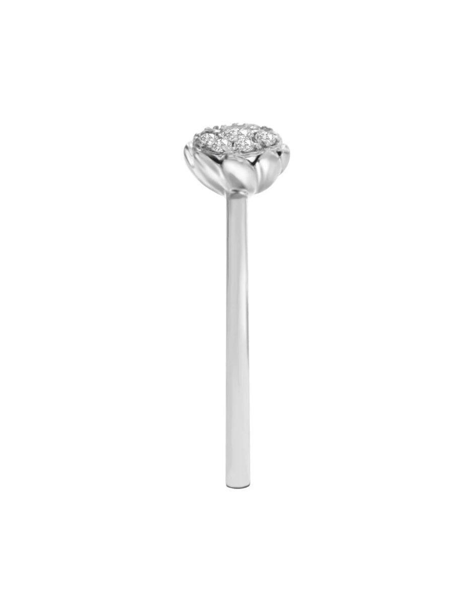 Anillo de compromiso 14 k Ferne diamante 3