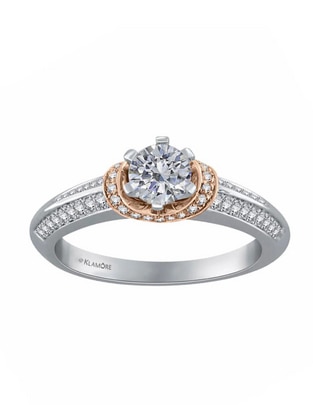 Anillo de compromiso 14 k This Is Love diamante Anillo de compromiso 14 k This Is Love diamante