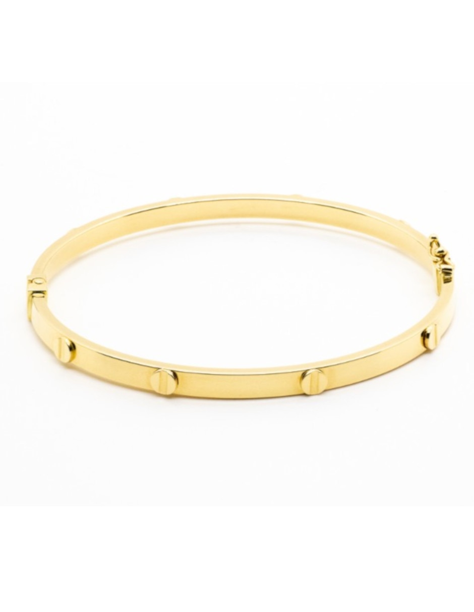 Brazalete de oro 14 K Brazalete de oro 14 K
