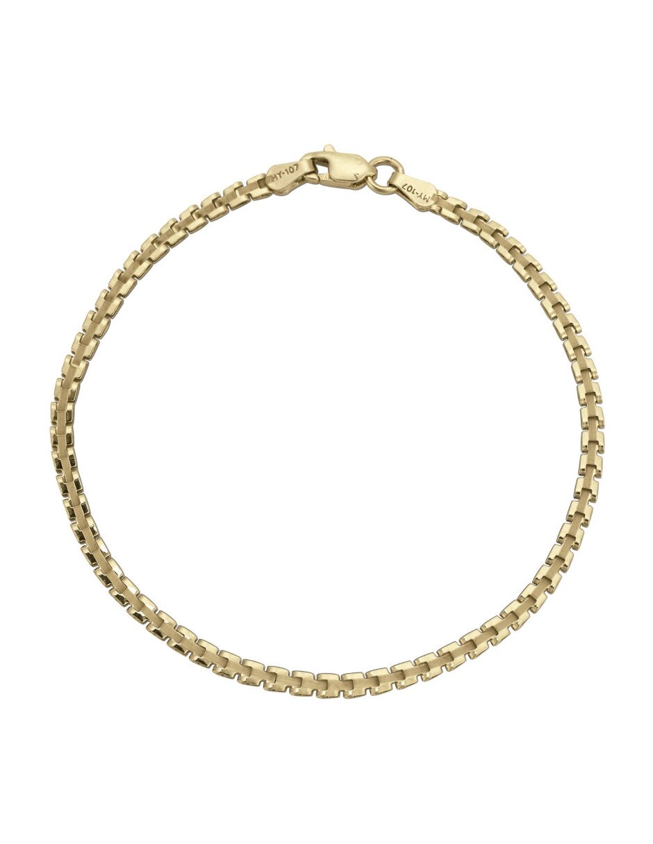 Pulsera de oro 14 K Pulsera de oro 14 K