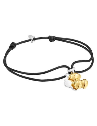 Brazalete de plata p 925 Bold Bear con acabado brillante 1