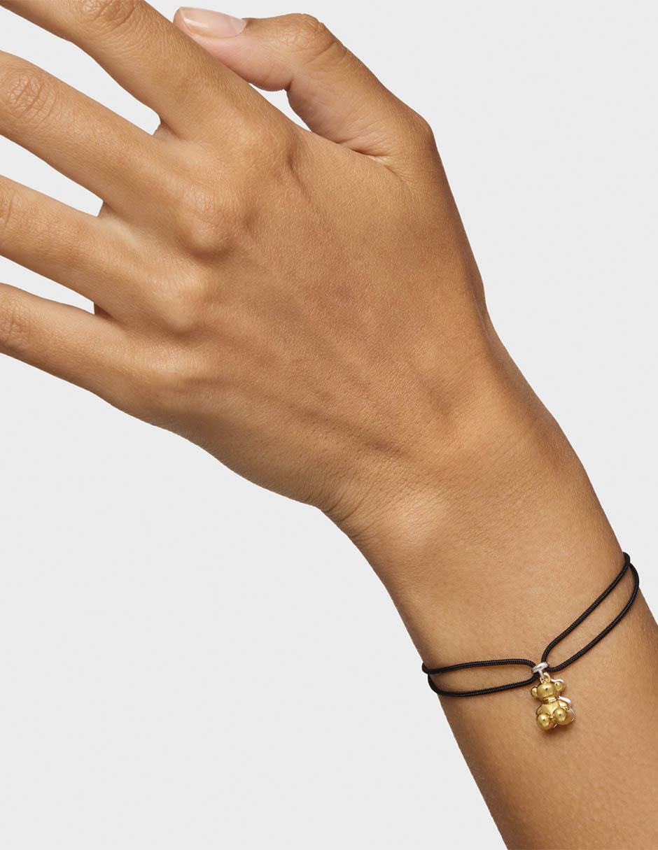 Brazalete de plata p 925 Bold Bear con acabado brillante 6