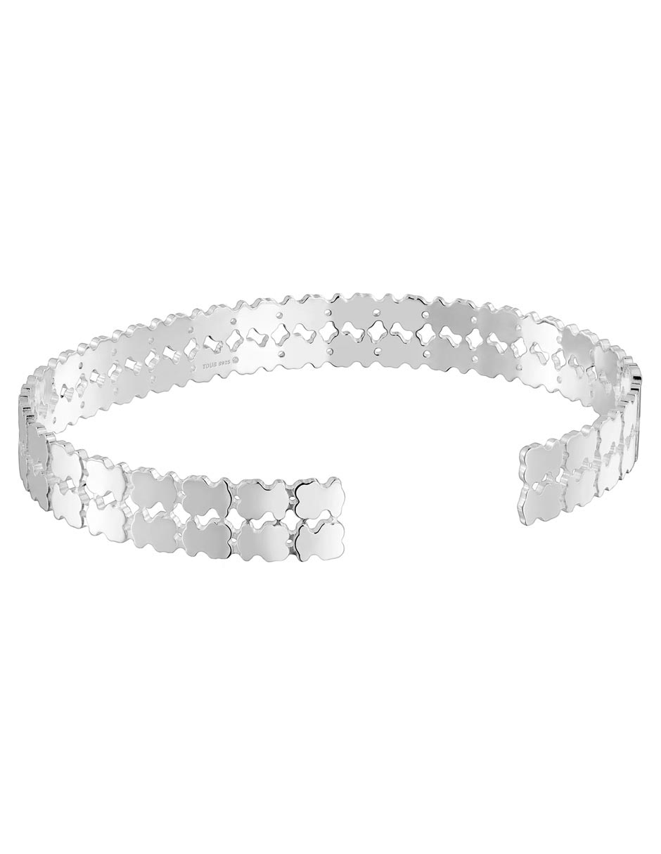 Brazalete de plata p 925 Sweet 40S con acabado brillante 2