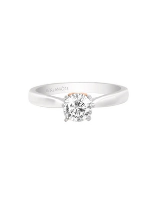 Anillo de compromiso 14 k Florence diamante Anillo de compromiso 14 k Florence diamante