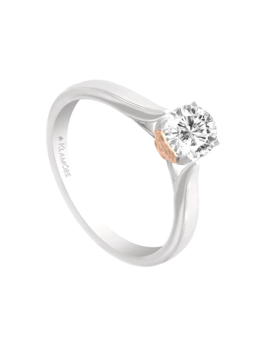 Anillo de compromiso 14 k Florence diamante 5