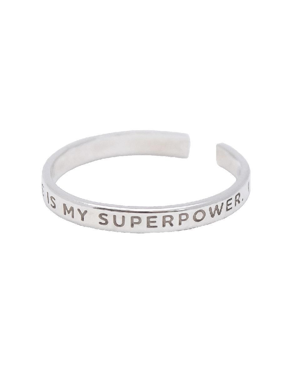 Anillo redondo Empowerment & Self-Love P 925 de plata brillante 5