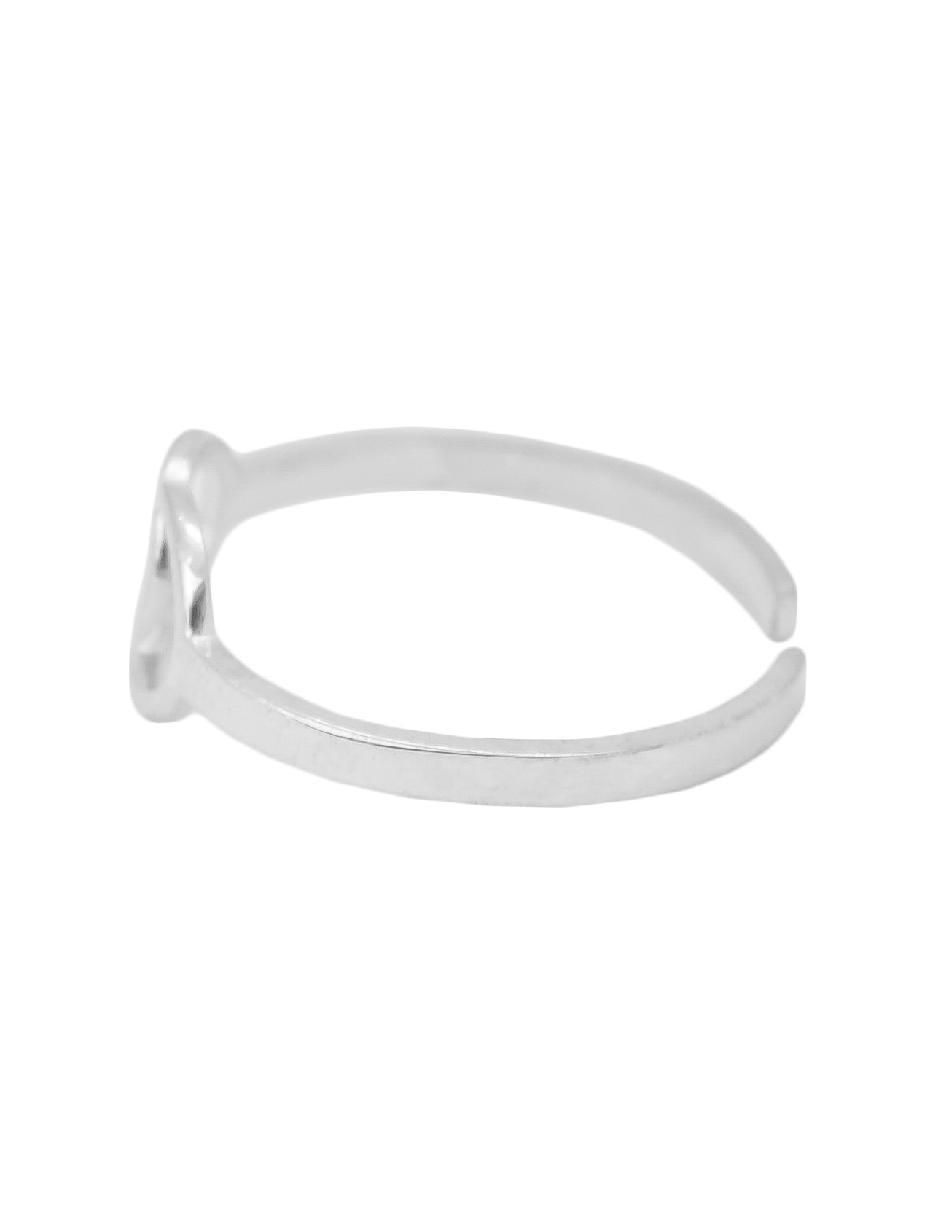 Anillo redondo Somos Uno P 925 de plata brillante 4