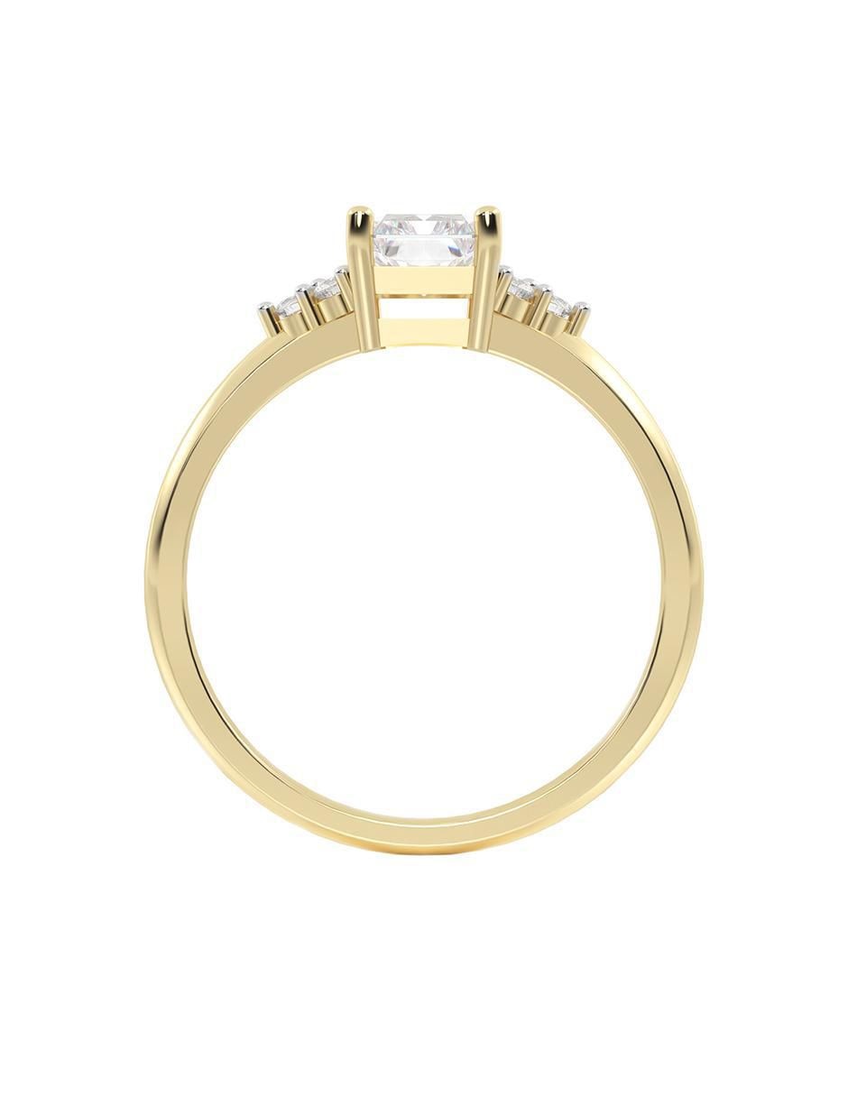 Anillo de compromiso 10 k 5