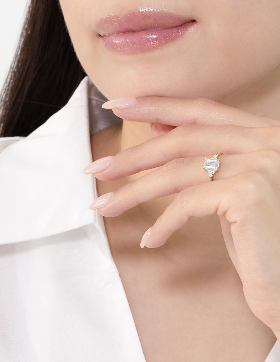 Anillo de compromiso 10 k 4