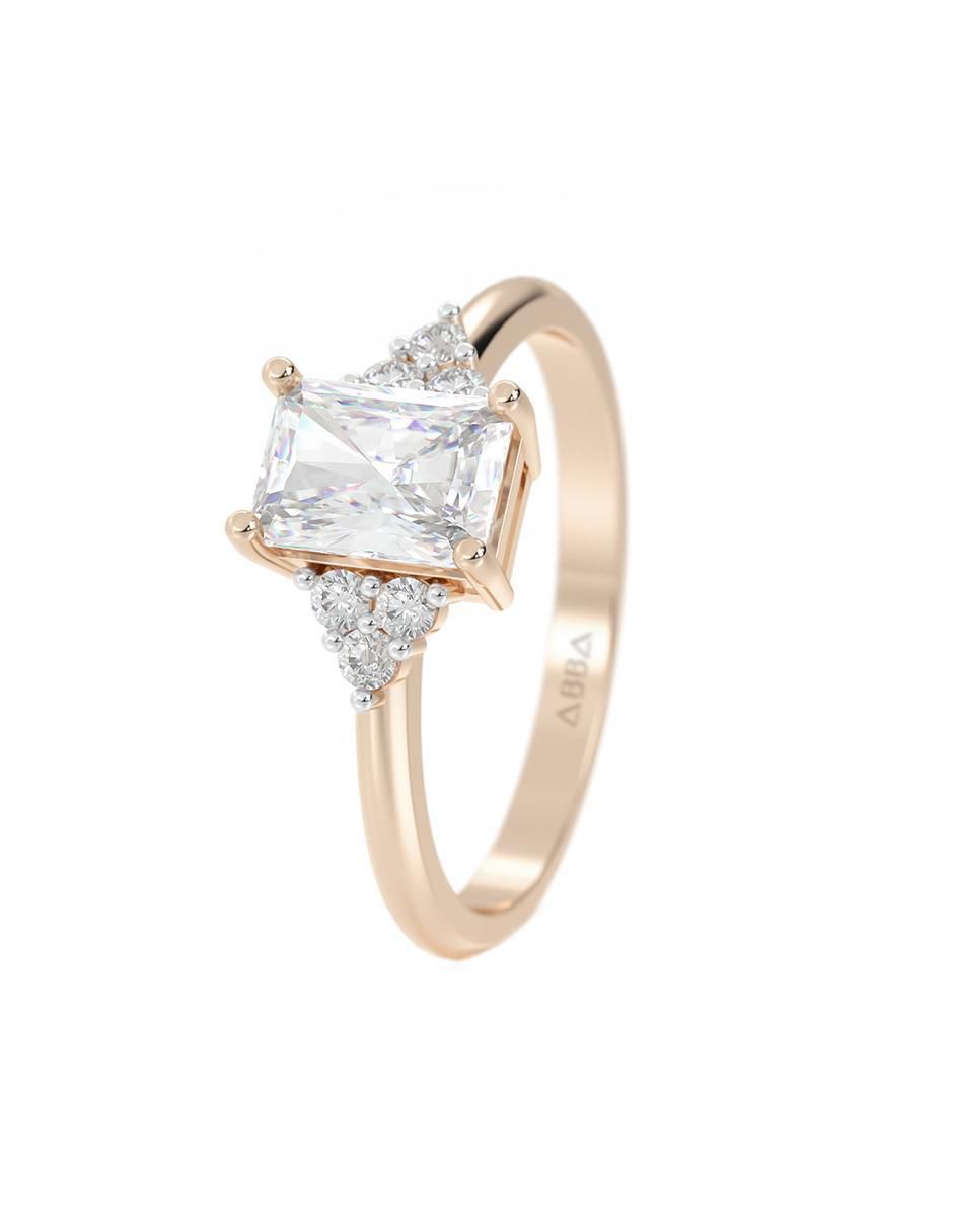 Anillo de compromiso 14 k 2