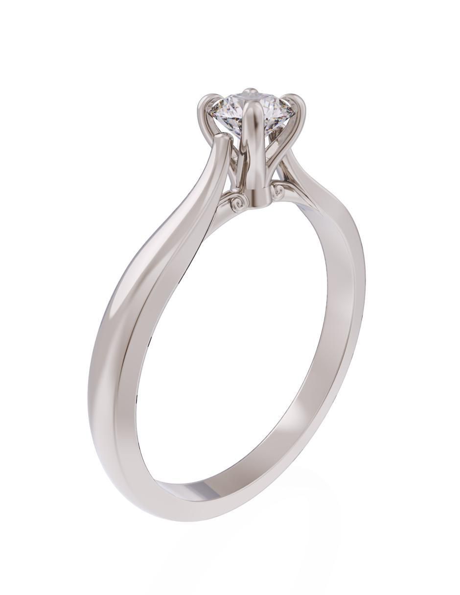 Anillo de compromiso 14 k Eternidad 2025 2