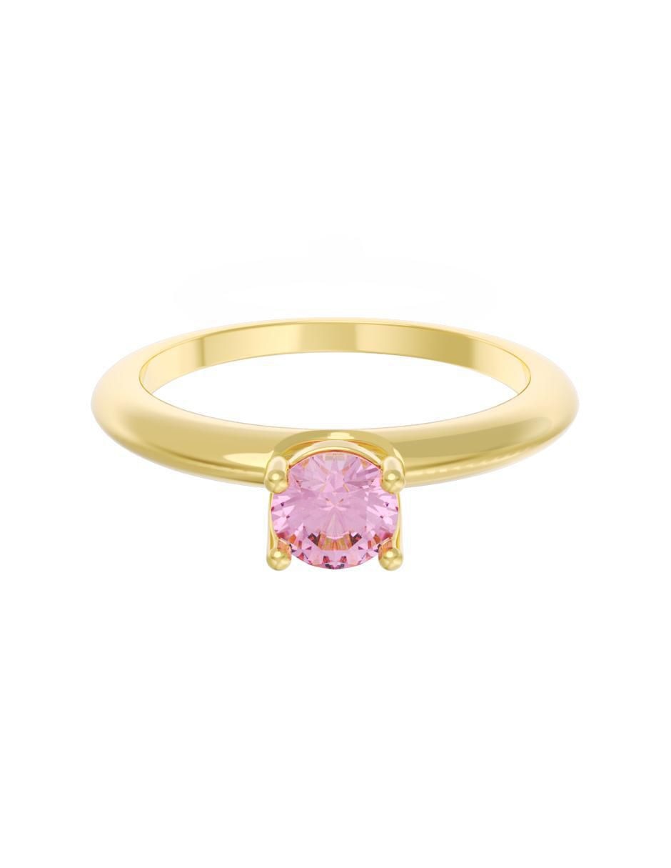 Anillo de compromiso 14 k Eternidad 1