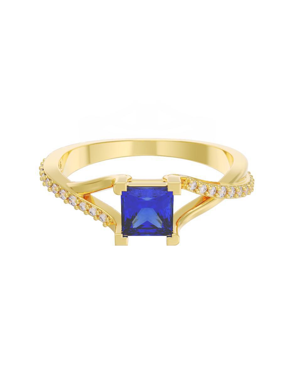 Anillo de compromiso 14 k Eternidad Anillo de compromiso 14 k Eternidad