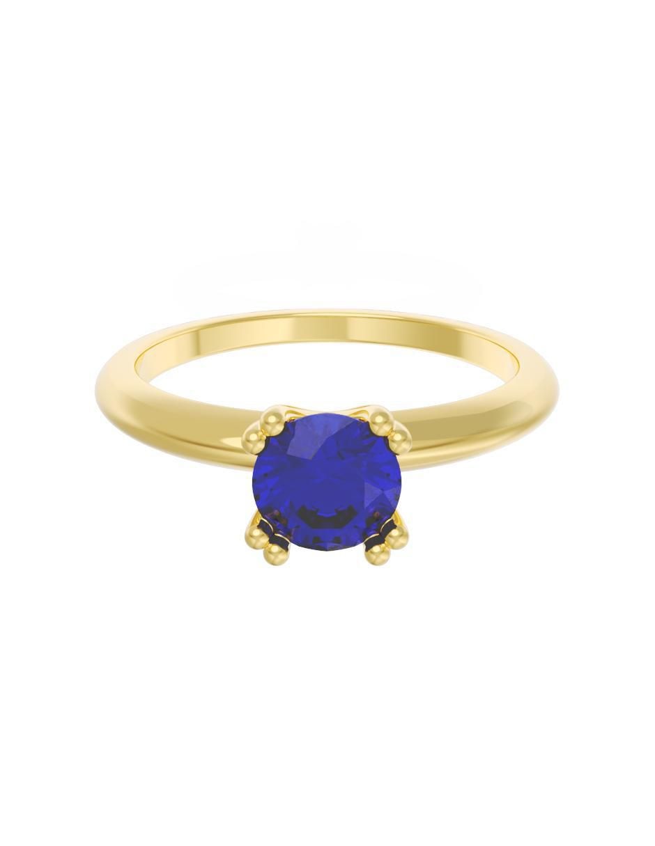 Anillo de compromiso 14 k Eternidad