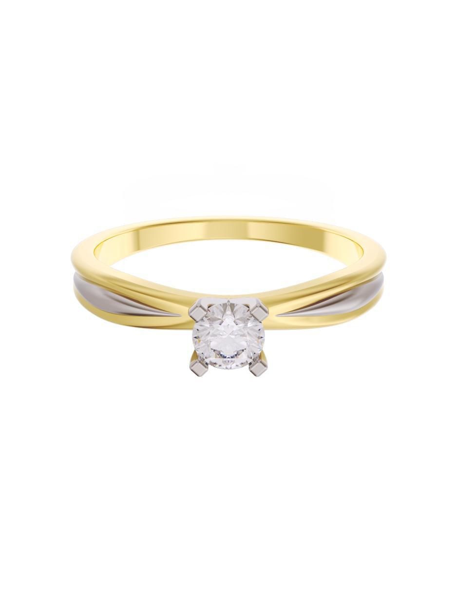 Anillo de compromiso 14 k Eternidad Anillo de compromiso 14 k Eternidad