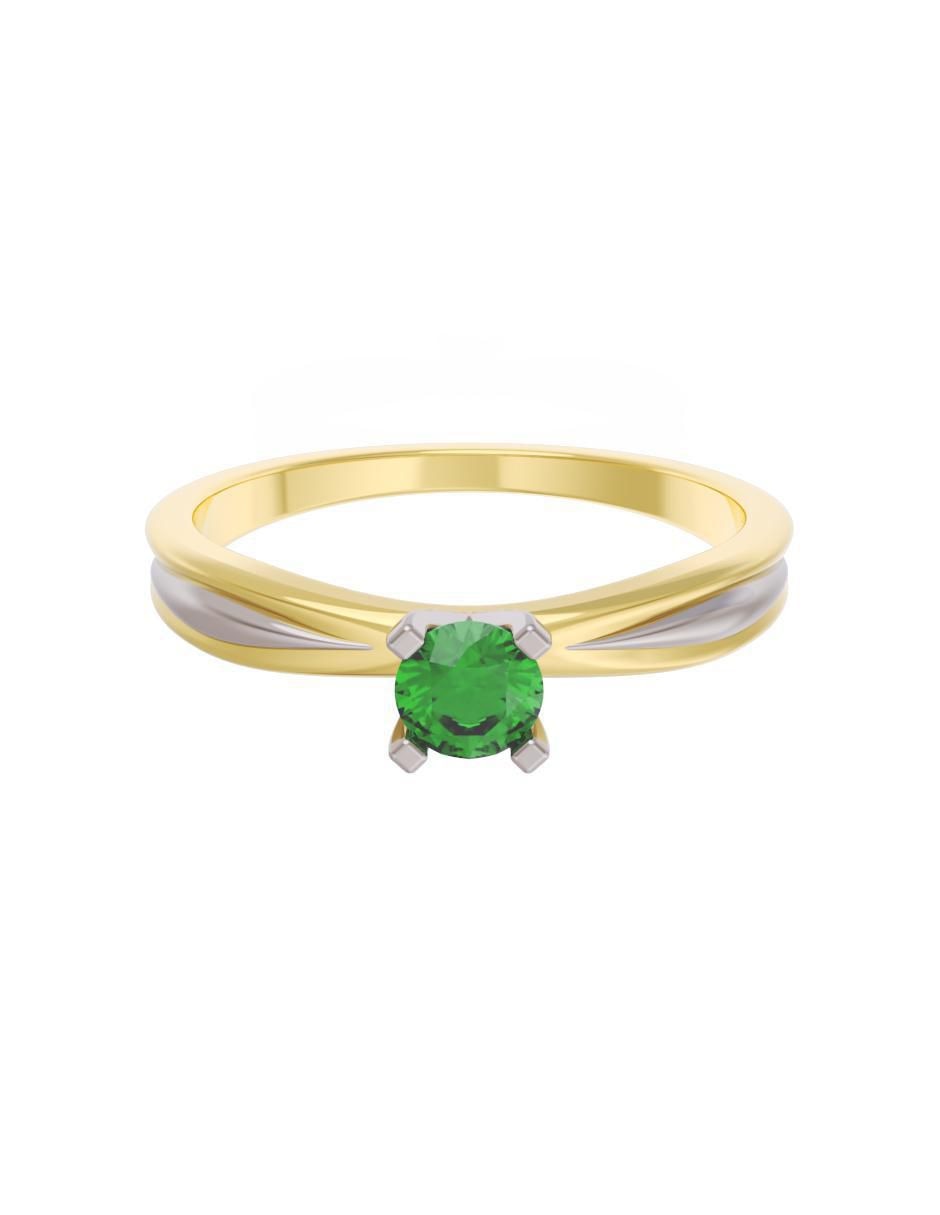 Anillo de compromiso 14 k Eternidad Anillo de compromiso 14 k Eternidad