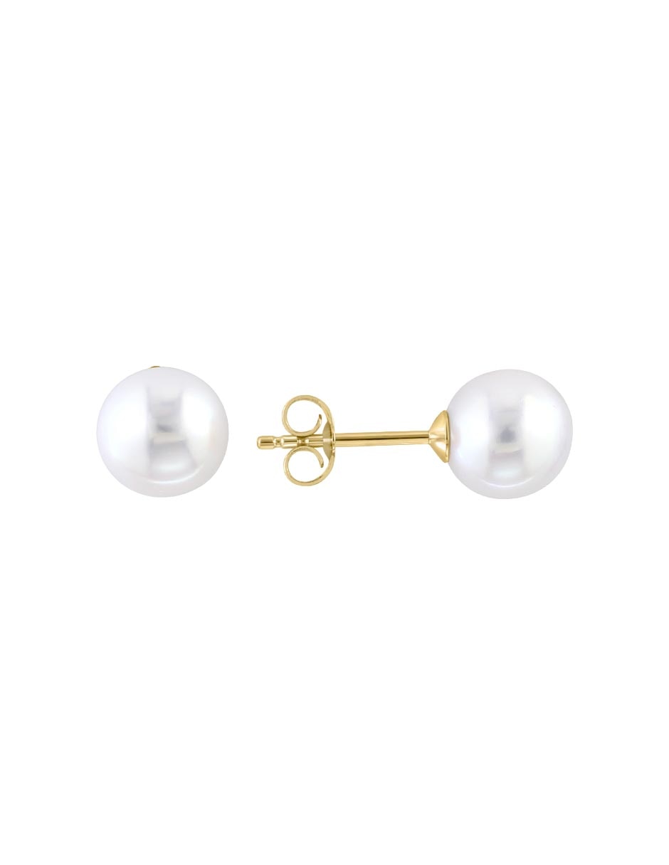 Aretes, collar y pulsera Effy 14 K perla