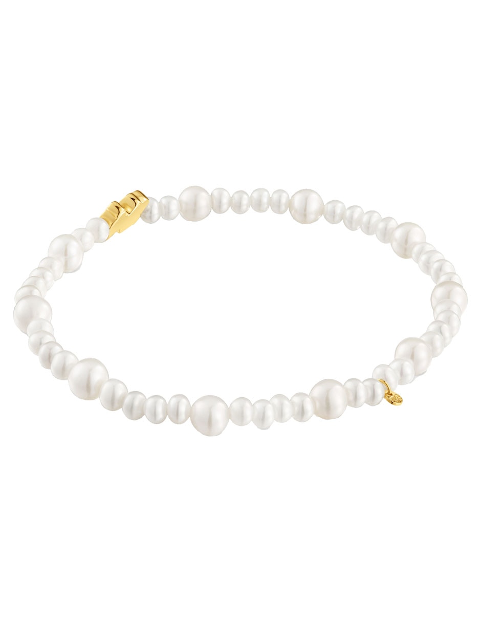 Pulsera Tous de oro amarillo 18 k Sweet Dolls con acabado brillante
