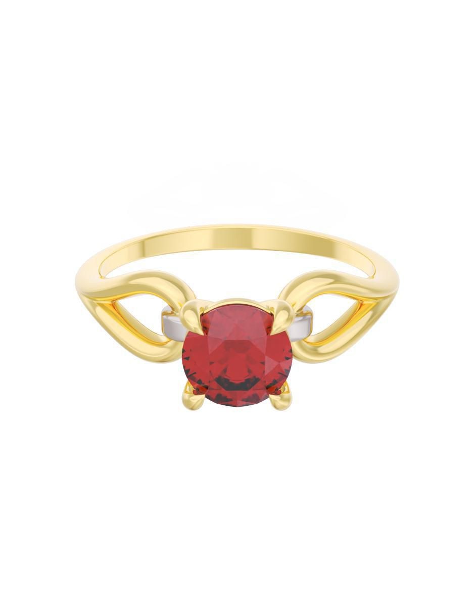 Anillo de compromiso 14 k Eternidad 1