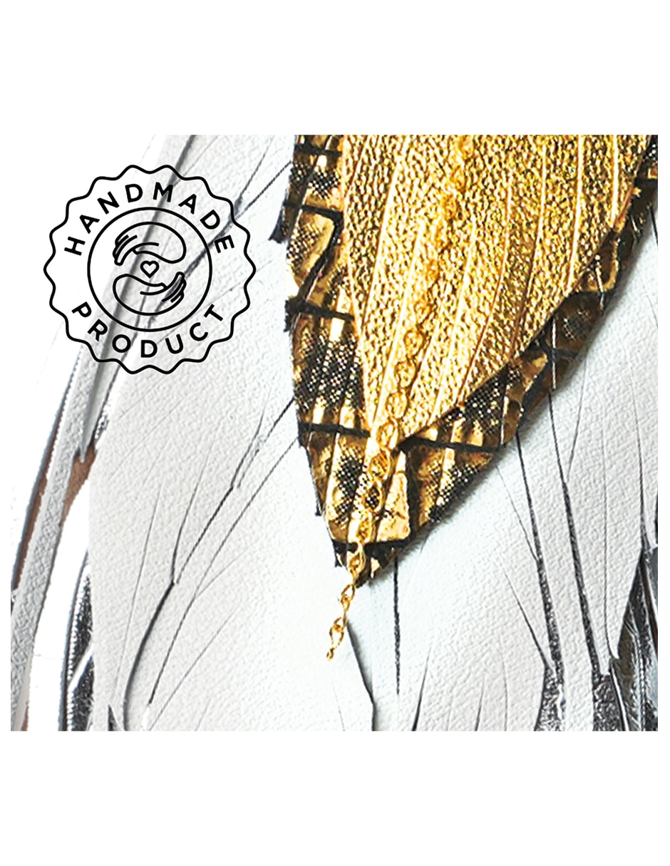 Aretes de pluma 4
