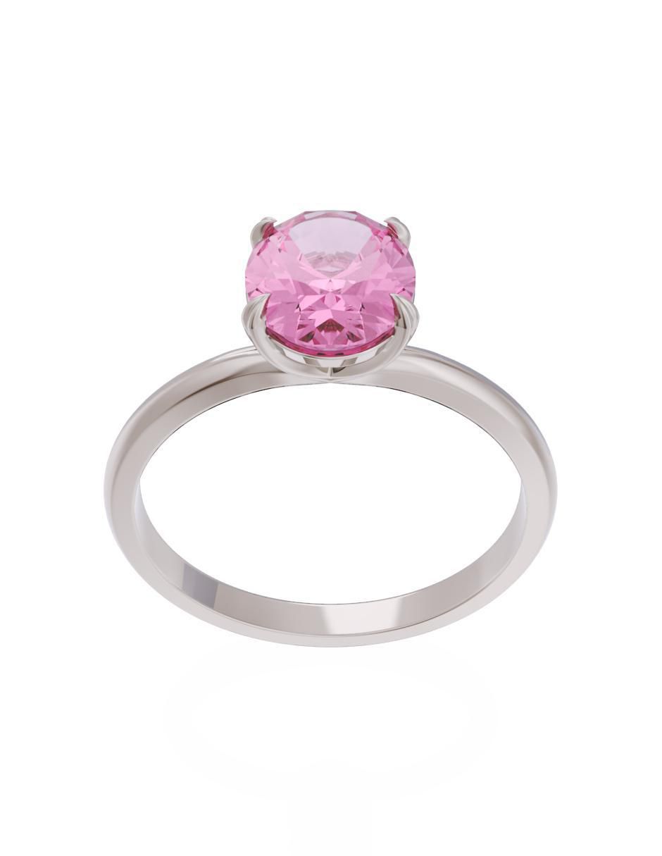 Anillo de compromiso 10 k Eternidad 2