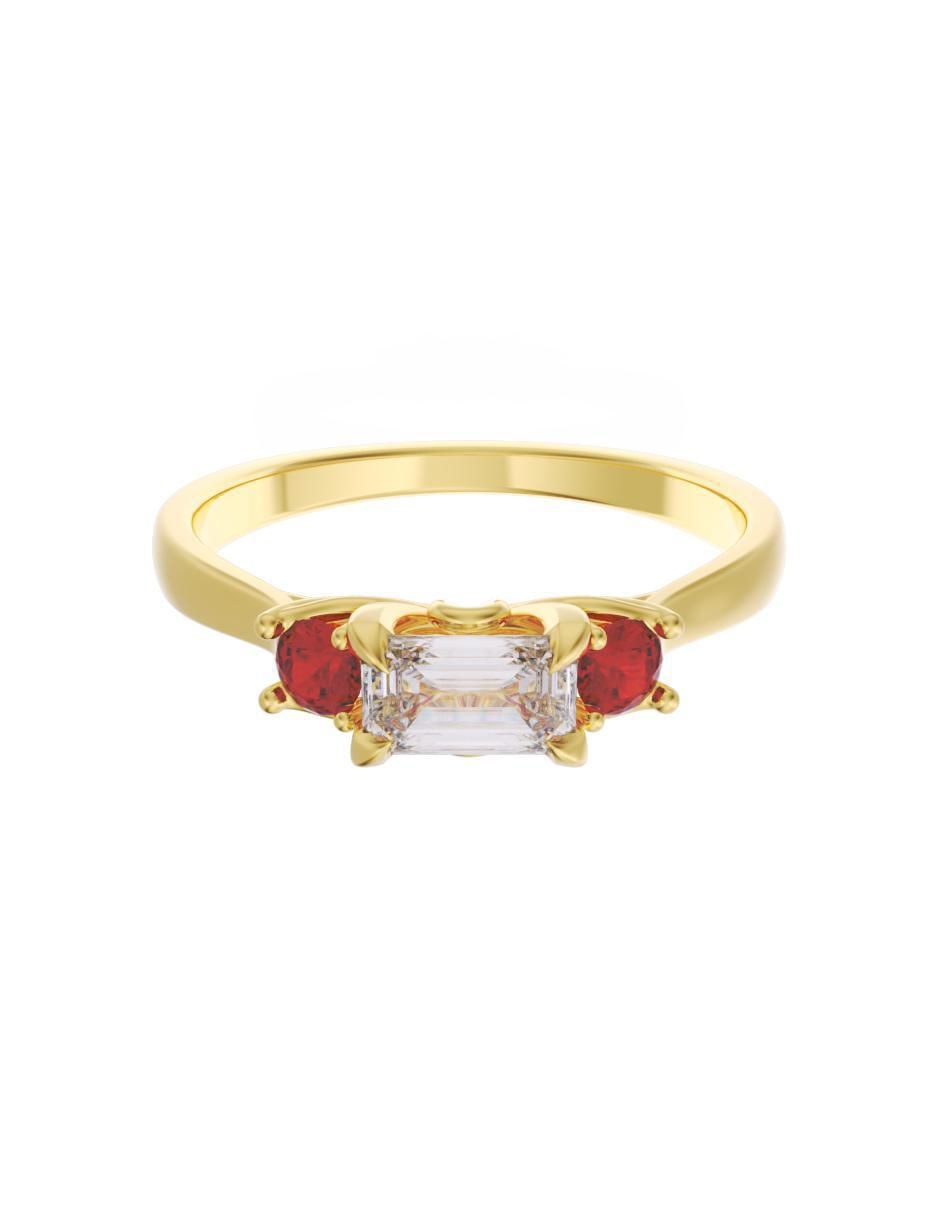 Anillo de compromiso 10 k Eternidad 2025