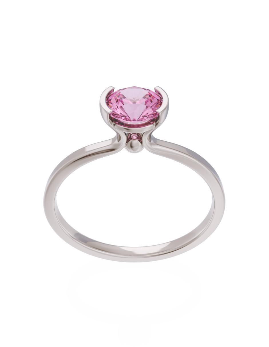 Anillo de compromiso 10 k Eternidad 2
