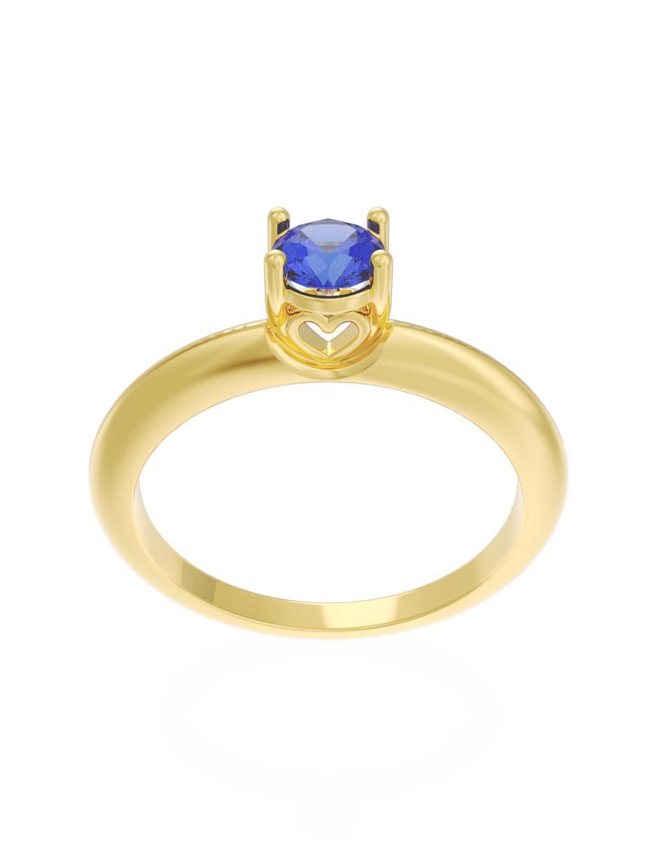 Anillo de compromiso 10 k Eternidad 2025 3