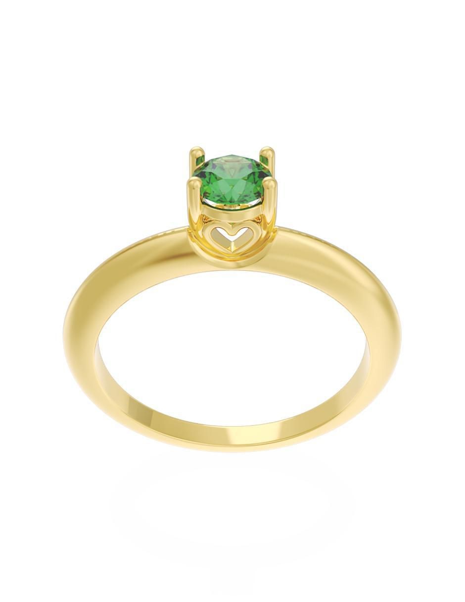 Anillo de compromiso 10 k Eternidad 2025 2