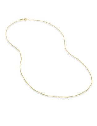 Collar de oro amarillo 14 K