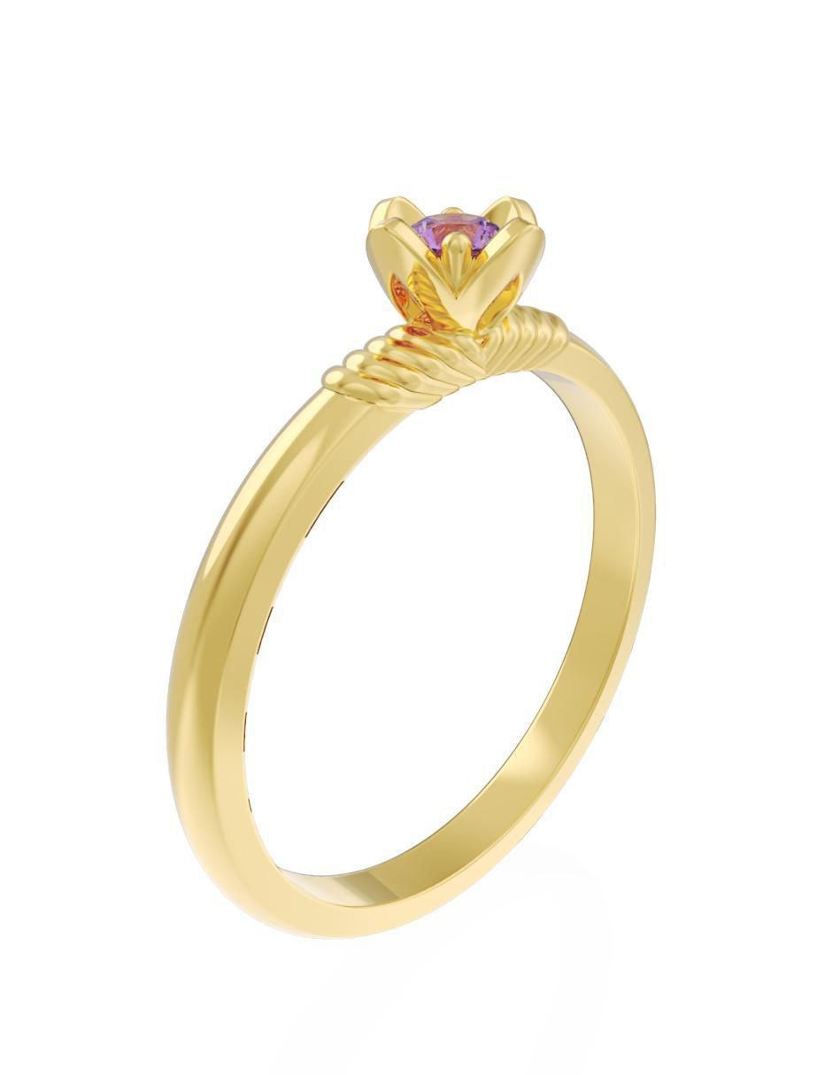 Anillo de compromiso 10 k Eternidad 2025 2