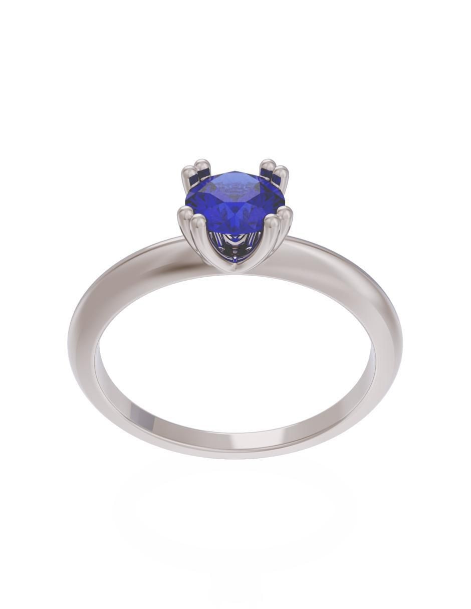 Anillo de compromiso 10 k Eternidad 2