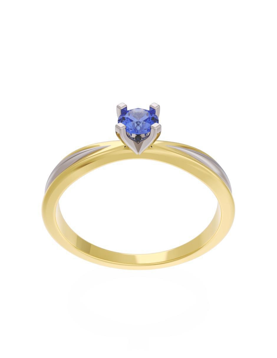 Anillo de compromiso 10 k Eternidad 2025 3