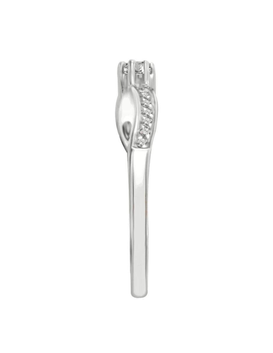 Anillo de compromiso 14 k Keira diamante 4