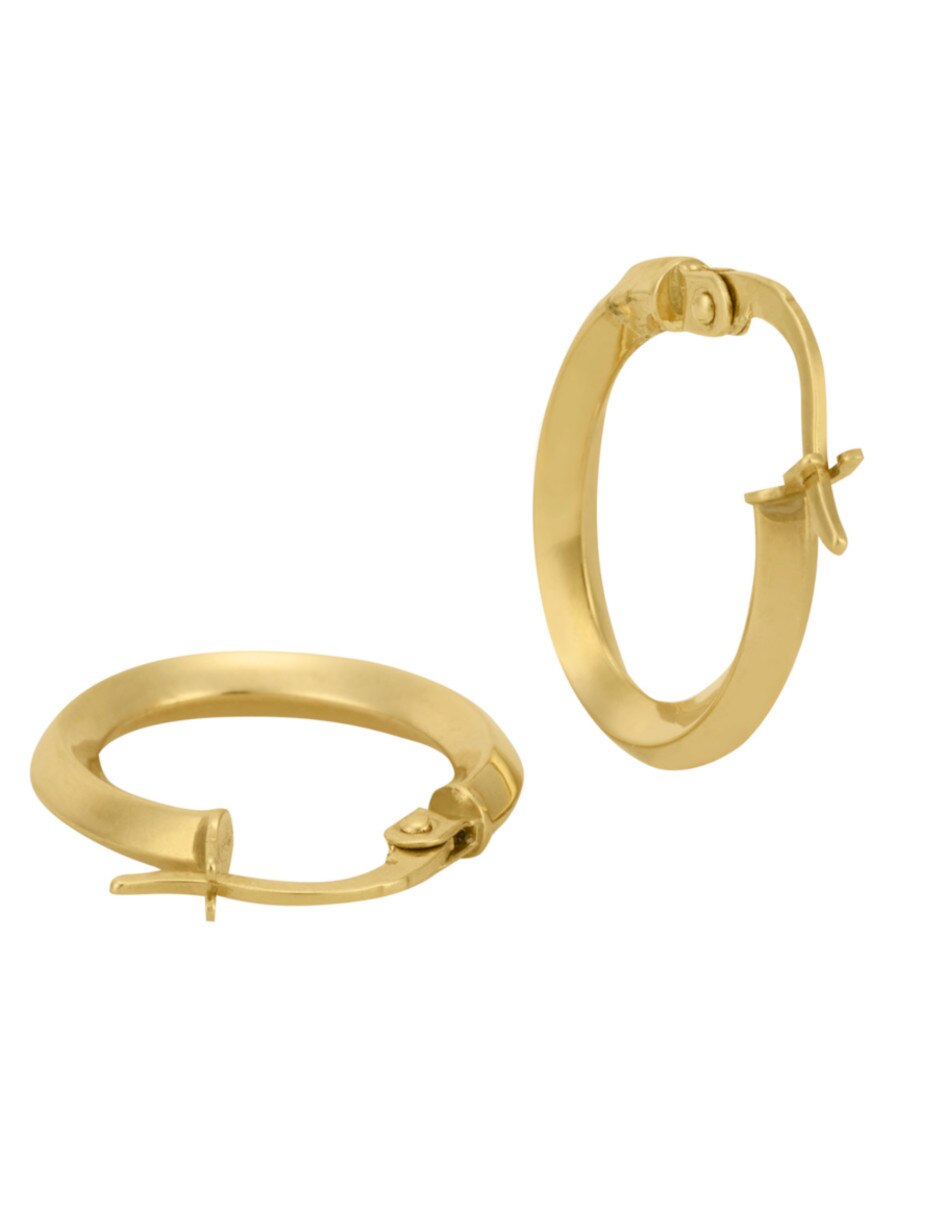 Arracadas de oro 14 K 3