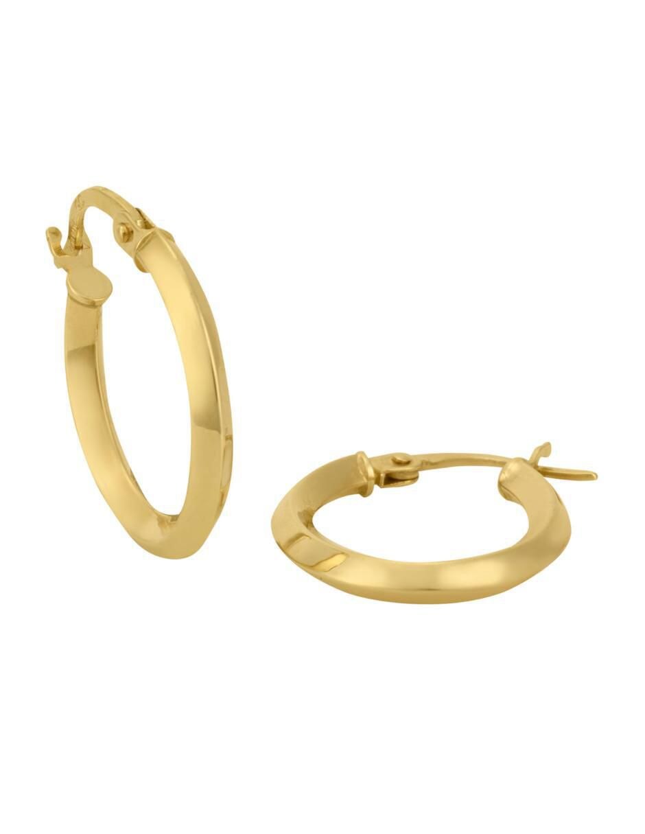 Arracadas de oro 14 K 4