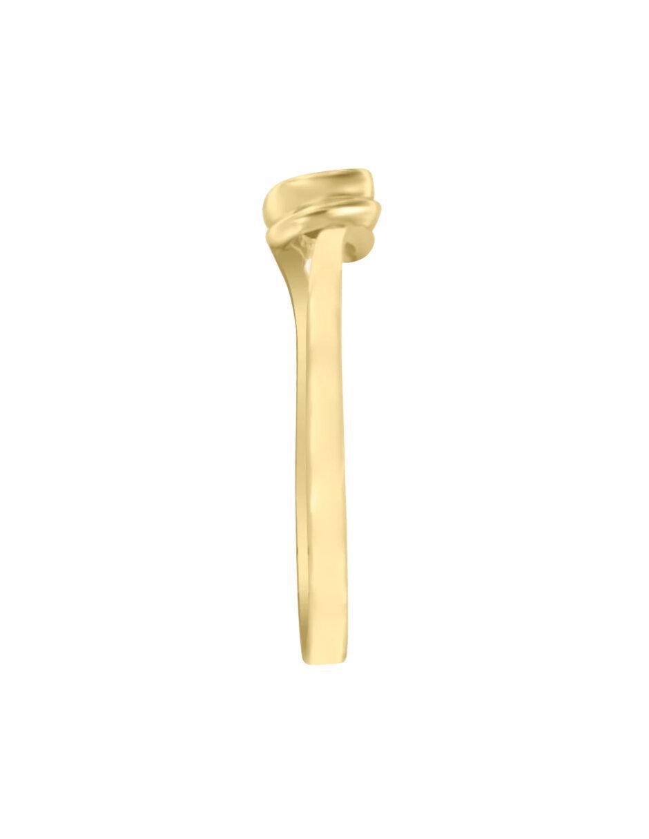 Anillo de compromiso 14 k Mirta diamante 4