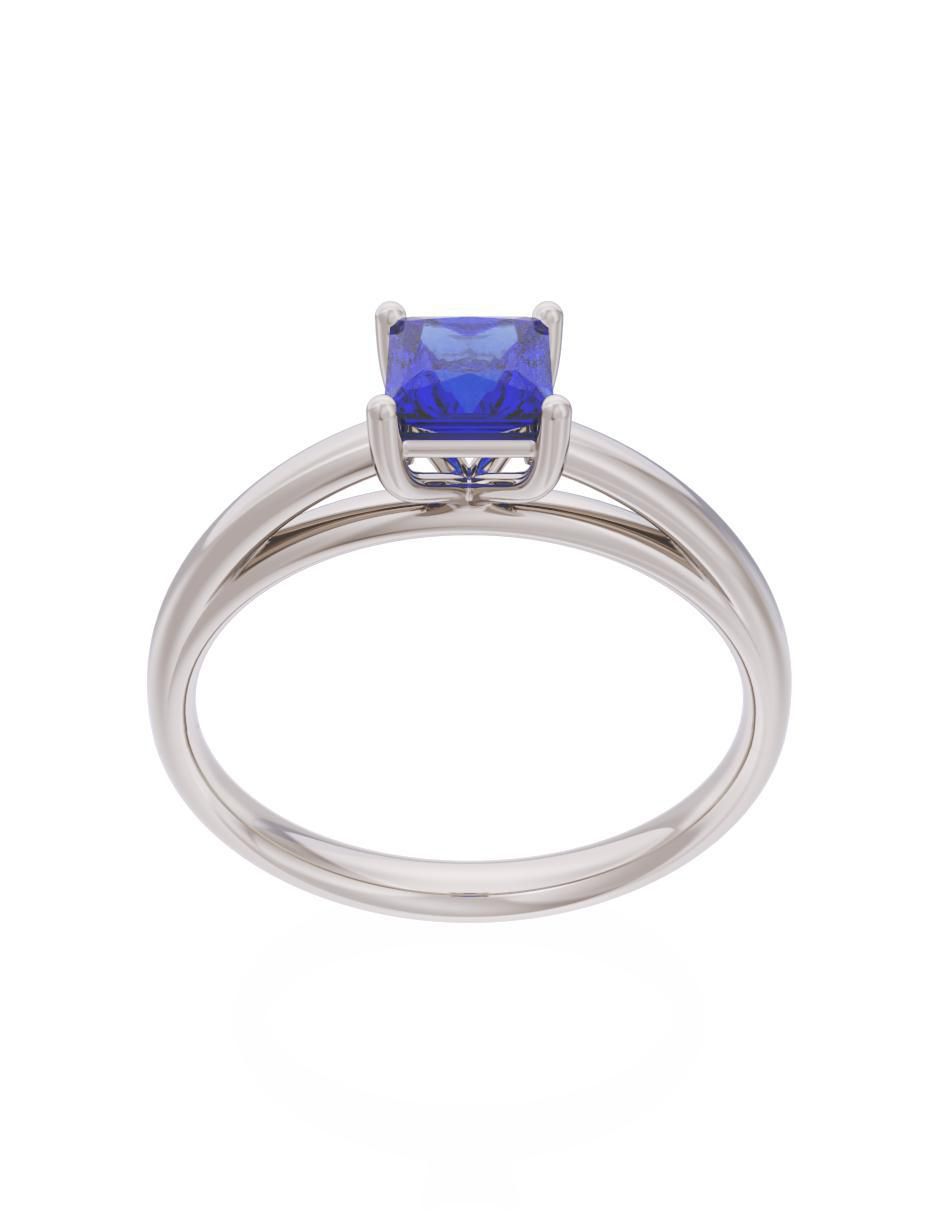 Anillo de compromiso 14 k Eternidad 2