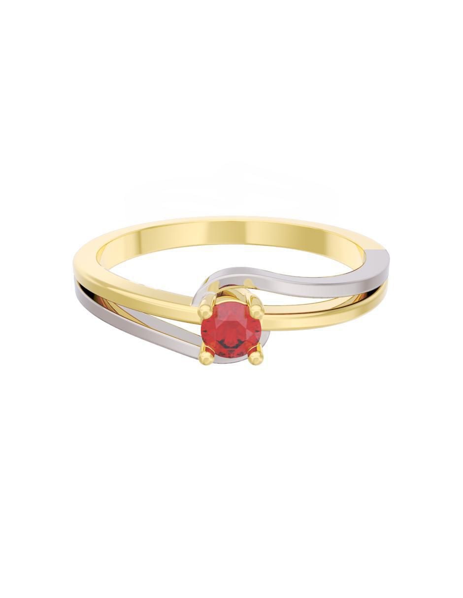 Anillo de compromiso 14 k Eternidad Anillo de compromiso 14 k Eternidad