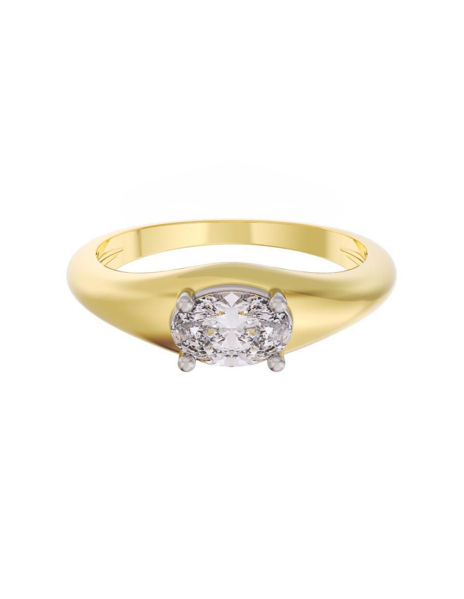 Anillo de compromiso 14 k Eternidad Anillo de compromiso 14 k Eternidad
