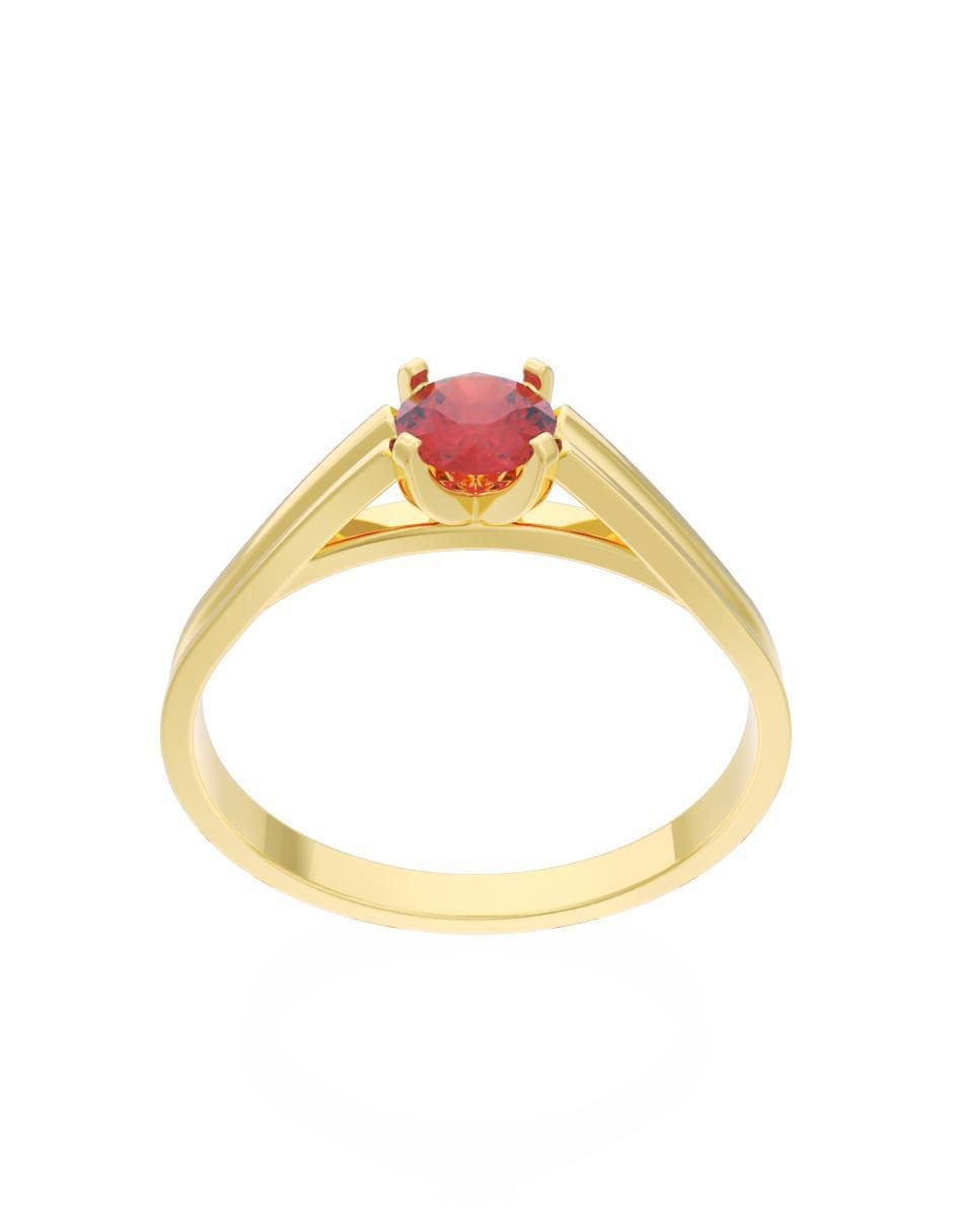 Anillo de compromiso 14 k Eternidad 2025 2