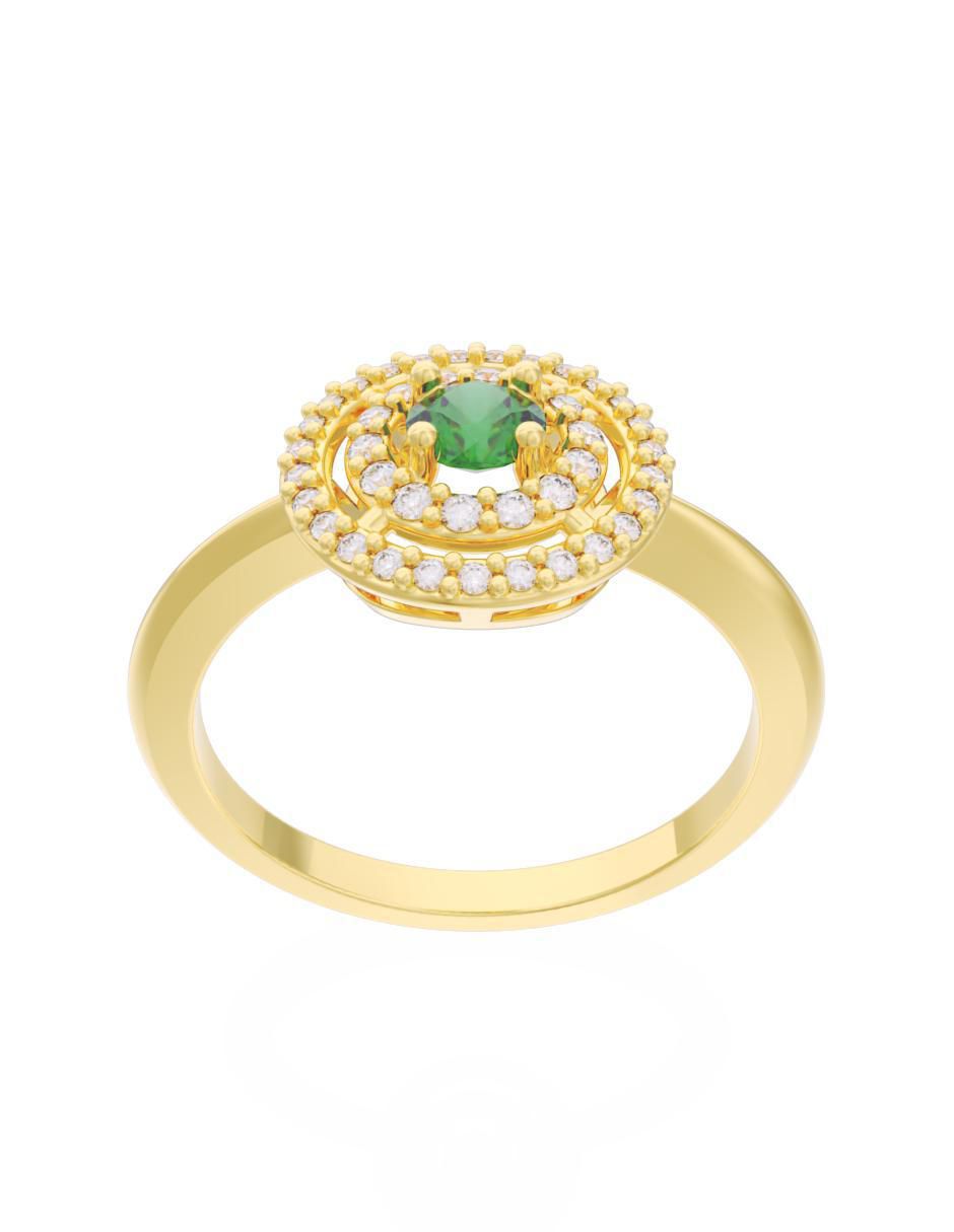 Anillo de compromiso 10 k Eternidad 2025 2