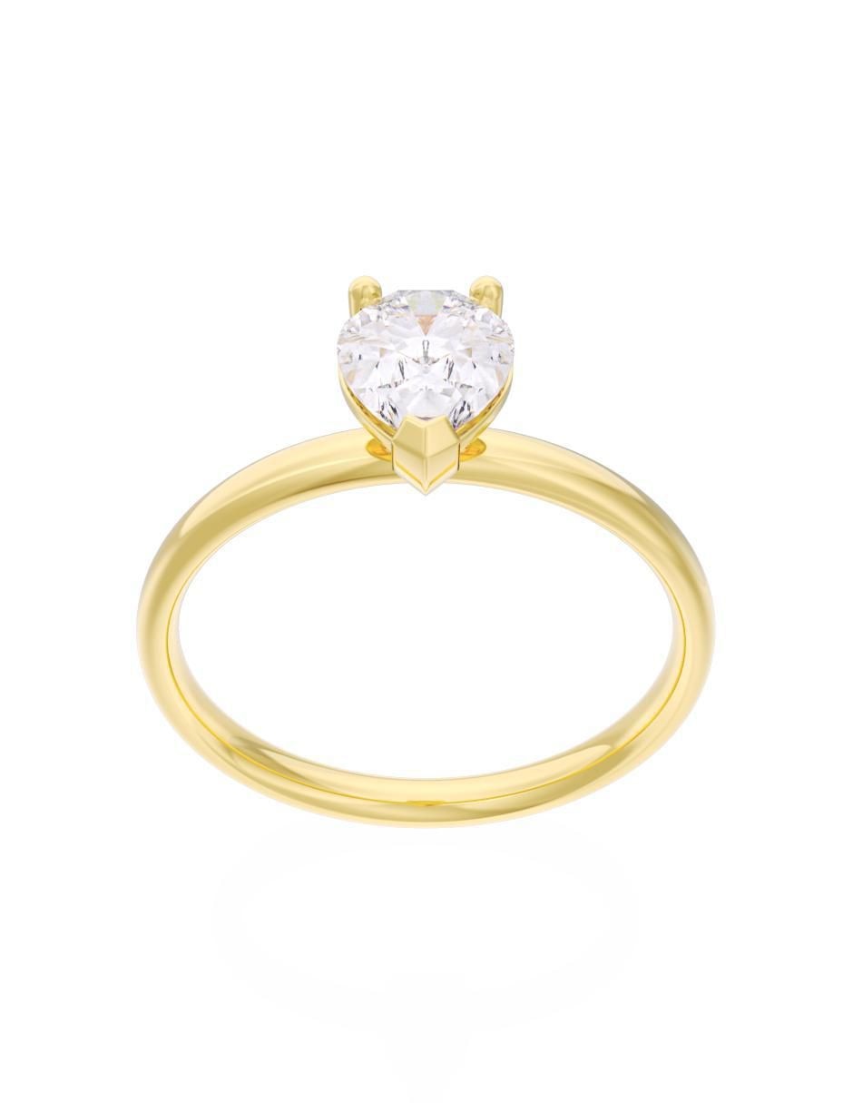 Anillo de compromiso 10 k Eternidad 2025 3