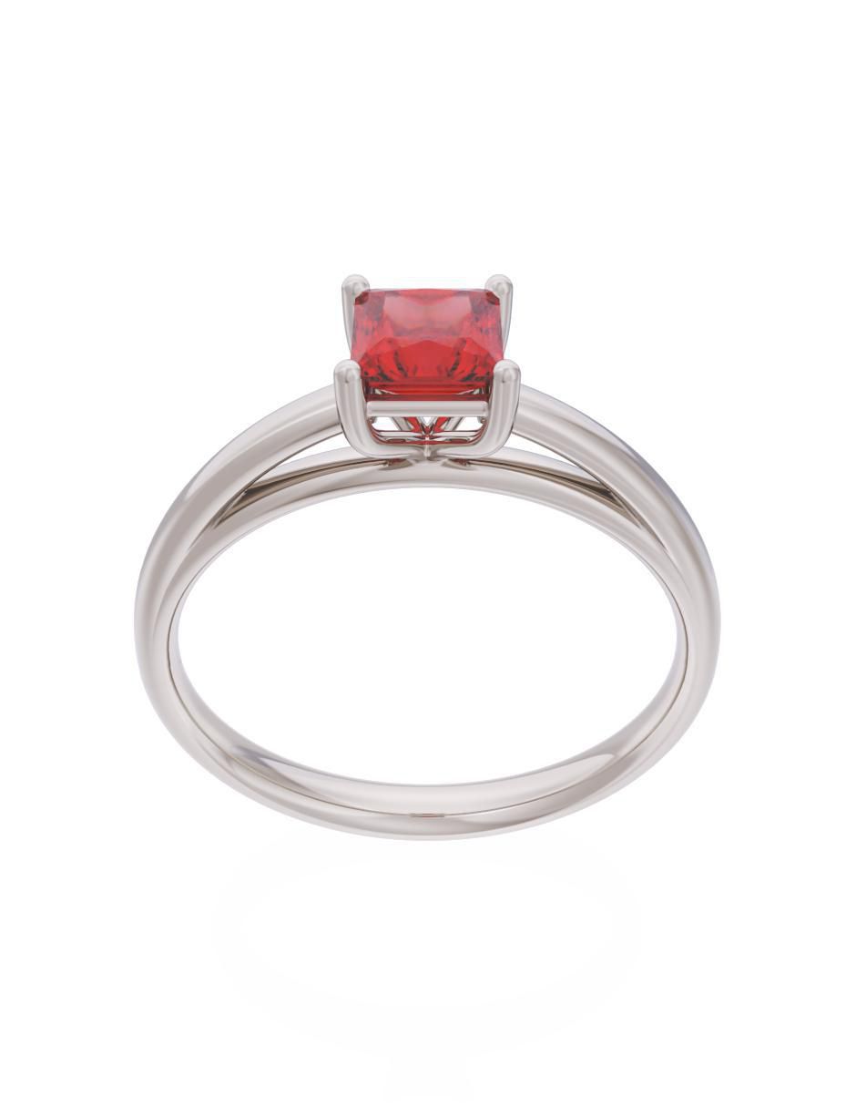 Anillo de compromiso 10 k Eternidad 2