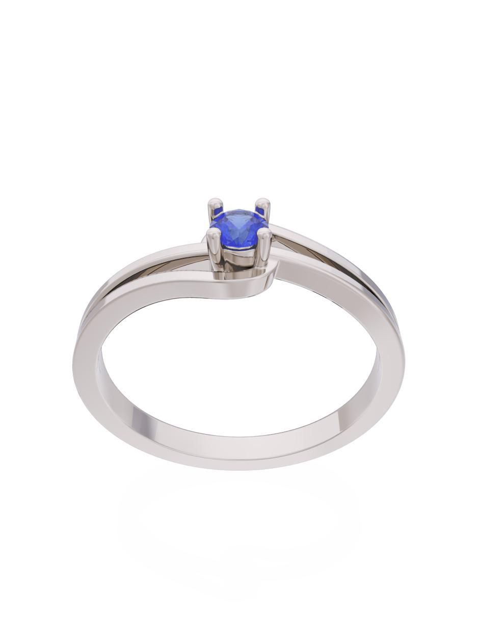 Anillo de compromiso 10 k Eternidad 2