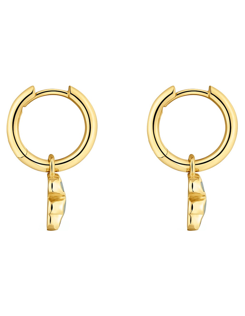 Aretes de oso Tous Icon Color Lgg de plata P925 con acabado brillante espinela