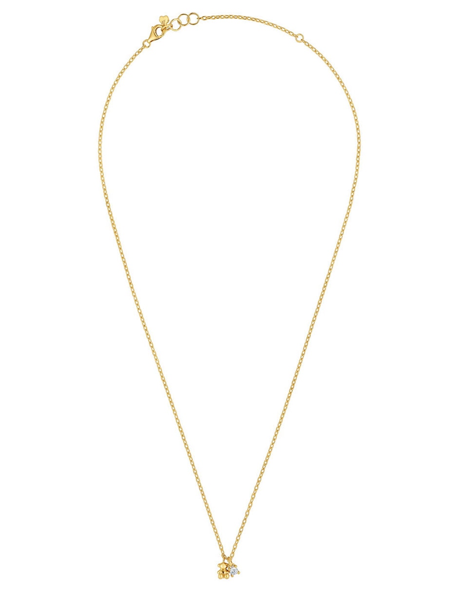 Collar de oso Tous Bold Bear Lgd de plata P 925